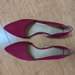 Naturalizer Women's Red Flats, Sz 9.5